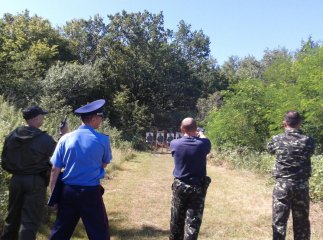 Колишні бійці закарпатського “Беркуту” повернулися зі Сходу України і провели показові навчання для офіцерів в умовах війни(ФОТО)