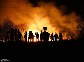 За добу закарпатські рятувальники ліквідували понад 100 пожеж в екосистемах
