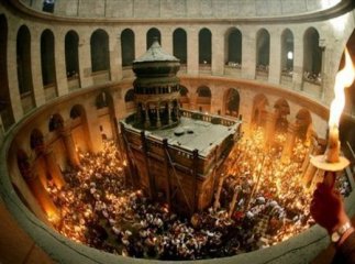 Зустріч Благодатного Вогню з Єрусалиму у Мукачеві