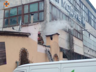 В Ужгороді горів продовольчий магазин
