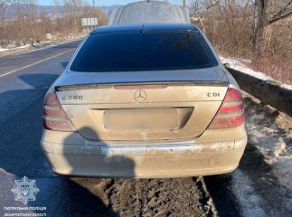 Водій напідпитку втікав від патрульних в Ужгороді та отримав цілу пачку штрафів