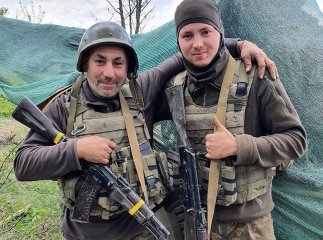 "З батьком і ворога легше бити", – історія про батька і сина, які служать у 128-ій бригаді