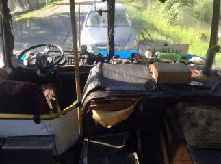 На Мукачівщині загорівся переповнений пасажирами автобус