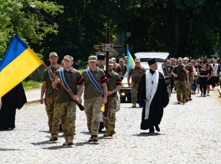 В ужгороді попрощались з молодшим сержантом Романом Палійчуком