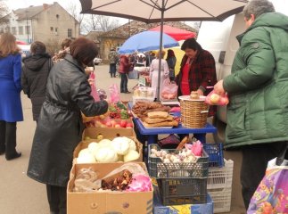 Сільгоспвиробники та підприємці з’їхались до Перечина на передвеликодній ярмарок