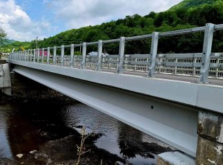 На Закарпатті вже тестують відновлений Жденієвський міст
