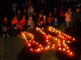 Рахів долучився до патріотичного флешмобу (ФОТО)