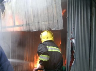 У Виноградові горів місцевий ринок (ФОТО)