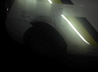 Вночі в Ужгороді трапилась ДТП за участі поліцейського автомобіля