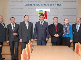 Делегація з чеського краю Височіна завітала на Закарпаття