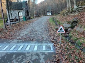 Новий пішохідний перехід на Закарпатті привернув увагу всієї країни