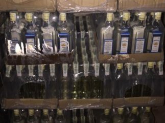 У Виноградові вилучили підроблену горілку без акцизних марок на 420 тисяч гривень