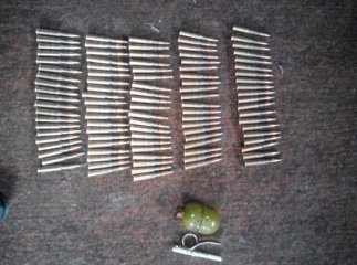 Мукачівські поліцейські виявили у 32-річного чоловіка бойові патрони та гранату