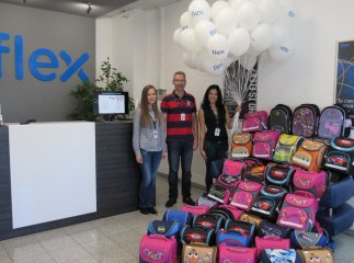 Соціальна підтримка від Flex для першачків