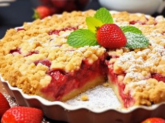 Як приготувати тертий пиріг із полуницею за рецептом Євгена Клопотенка Як приготувати тертий пиріг із полуницею за рецептом Євгена Клопотенка