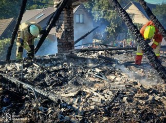 Вогнеборці рятували житловий будинок на Рахівщині