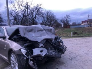 На в’їзді в Ужгород сталась ДТП за участі "Ягуара"