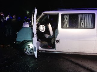 Камера зафіксувала момент фатальної аварії у Виноградові