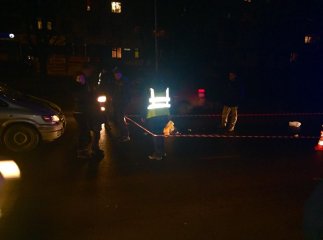 В Ужгороді авто з іноземними номерами збило пішохода