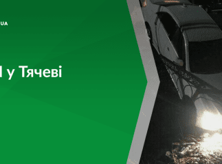 У Тячеві автомобіль злетів у потічок