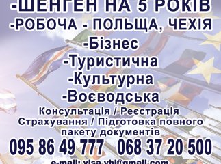 Довготермінова мульти-шенген віза