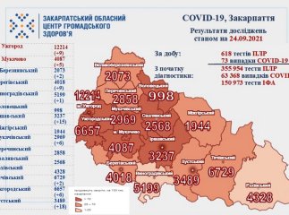 Закарпаття може перейти в "помаранчеву" зону: в області знову багато хворих на COVID-19