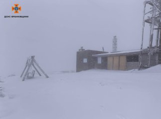 Лютий травень: у горах за добу випало 5 сантиметрів снігу