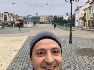 Володимир Зеленський подякував ужгородцям за гостинний прийом