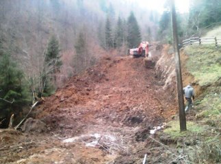 У Німецькій Мокрій розпочато будівництво дороги, яка з’єднає Тячівський і Міжгірський райони