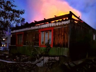 У селі на Рахівщині горів житловий будинок