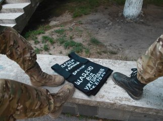 Свій єдиний бронежилет ужгородці подарували Щадею, який не виконав своєї обіцянки (ФОТО, ВІДЕО)