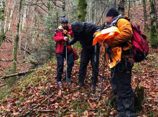 На Закарпатті врятували туриста, який чотири доби блукав у горах