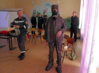 На Ужгородщині діти знайомились з професією рятувальника