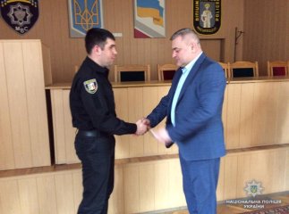 Мукачівські поліцейські отримали чергові звання