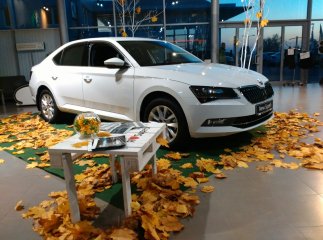 Вражаючий флагман "Skoda Superb" вже можна оцінити в автосалоні компанії "Форвард Автоцентр"