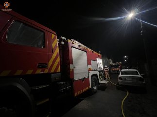 У Новому Давидкові ввечері гасили пожежу