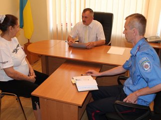 Заступник начальника УМВС України в Закарпатській області спілкувався з жителями краю