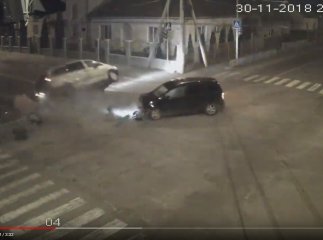 Момент жахливого ДТП у Виноградові потрапив в об’єктив камер відеоспостереження