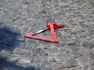 У центрі Мукачева потрійна ДТП (ФОТО)