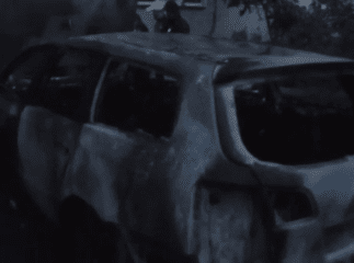В Ужгороді спалили автомобіль активіста "Дорожнього контролю"