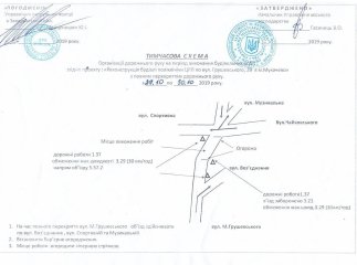 У Мукачеві перекриють вулицю Грушевського: про причину та схема об’їзду