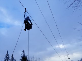 Надзвичайна подія у Славському: працівники ДСНС провели рятувальну операцію