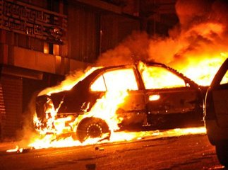 У Чинадієві за однією адресою згоріли одразу дві автівки