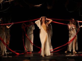 В рамках фестивалю "Етно-Діа-Сфера" у Мукачеві відіграють останню виставу