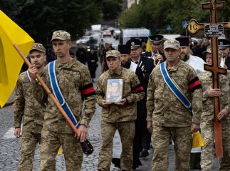 Поховали закарпатця, який загинув під час ведення бойових дій