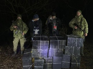 Затримано контрабандистів, які хотіли переправити до Угорщини майже 10 тисяч пачок сигарет