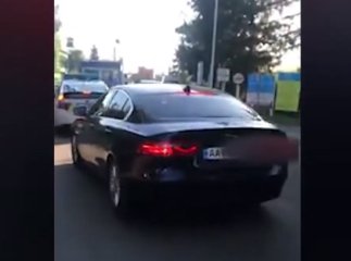 Супровід елітного авто патрульними: поліція розпочала перевірку