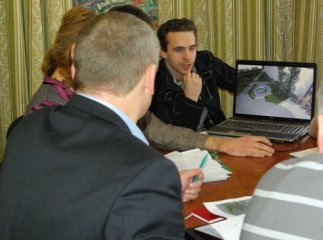 Макет у 3D-форматі реконструкції площі Героїв у Берегові вже готовий (ФОТО)