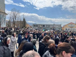 На Закарпатті поховали 25-річного хлопця, який загинув на війні