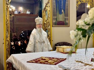 Митрополит Феодор вітає вірян із Різдвом Христовим